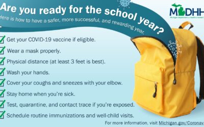 MDHHS updates school guidance and strongly recommends universal masking to prevent the spread of COVID-19