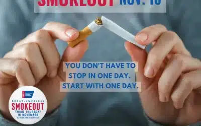 Take Action: Join the Great American Smokeout